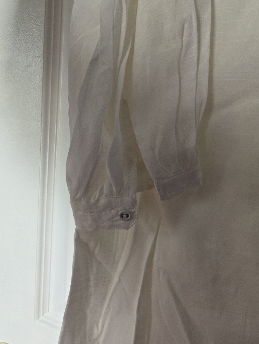 Banana Republic White Shirt Dress - Picture 5 of 7